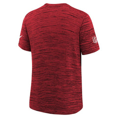 Kansas City Chiefs Youth Sideline Velocity Performance T-Shirt - Red - Nike