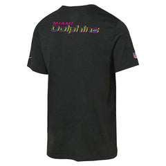 Miami Dolphins Youth 2025 NFL Crucial Catch Tri-Blend Dri-FIT T-Shirt - Black - Nike