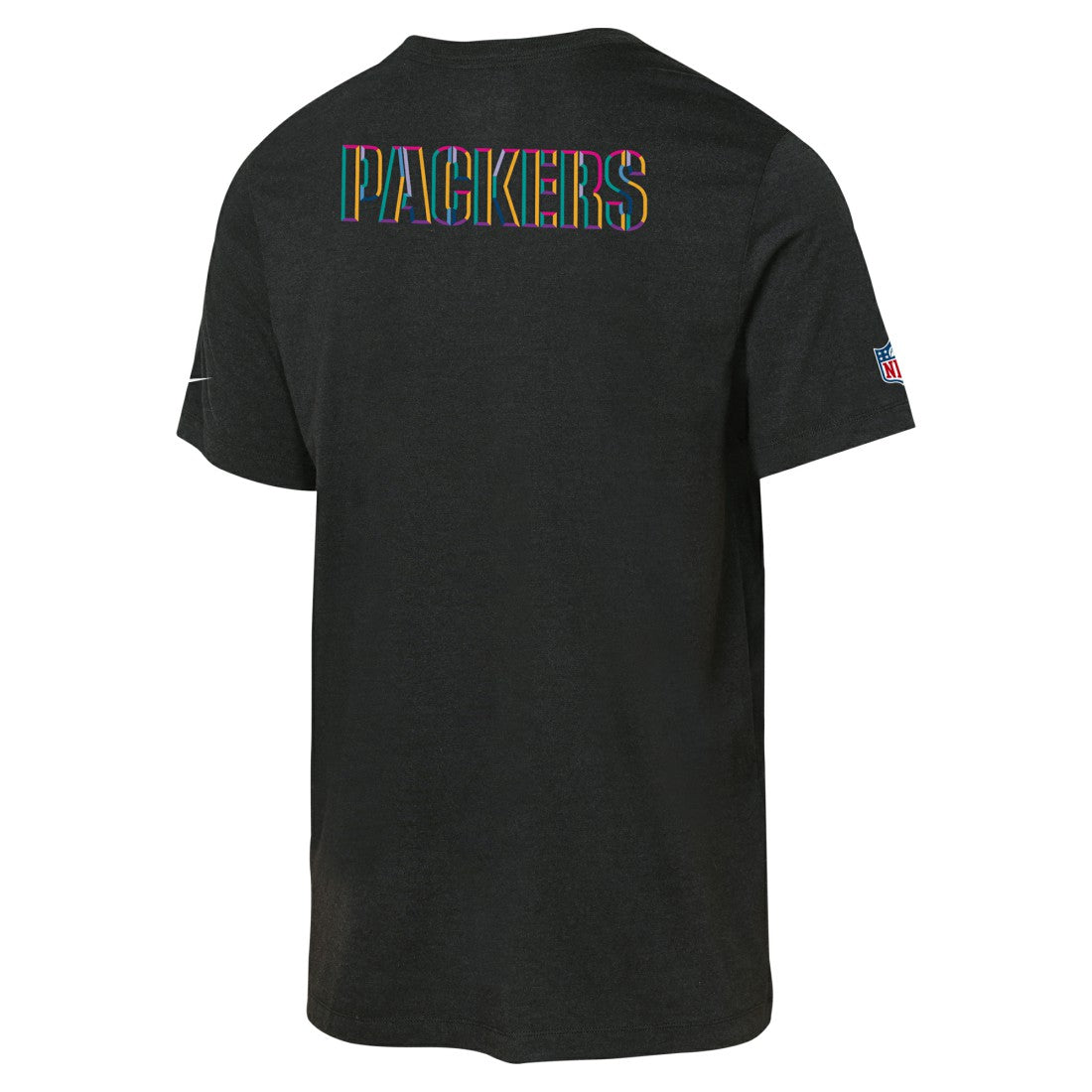 Green Bay Packers Youth 2025 NFL Crucial Catch Tri-Blend Dri-FIT T-Shirt - Black - Nike