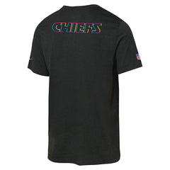 Kansas City Chiefs Youth 2025 NFL Crucial Catch Tri-Blend Dri-FIT T-Shirt - Black - Nike