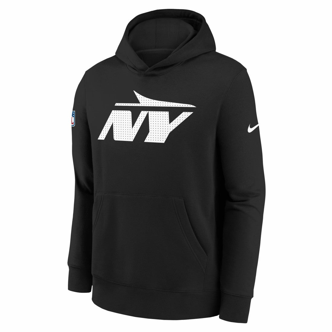 New York Jets Youth Sideline Club Fleece Hoodie - Black - Nike