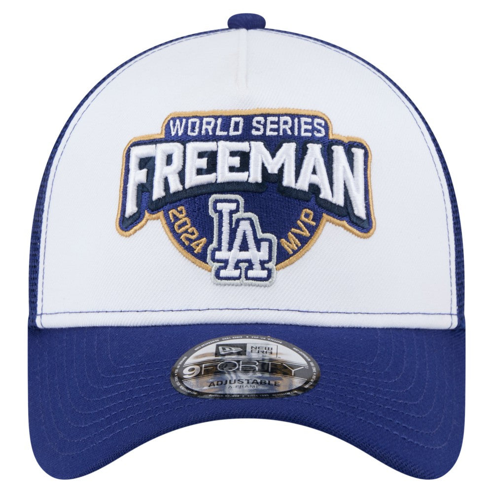 Freddie Freeman Los Angeles Dodgers New Era 2024 World Series MVP 9FORTY Adjustable Hat Near Me