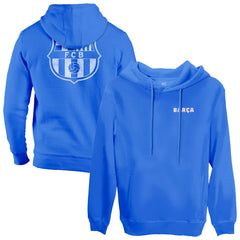 Barcelona 1863FC Wordmark Fleece Pullover Hoodie Blue