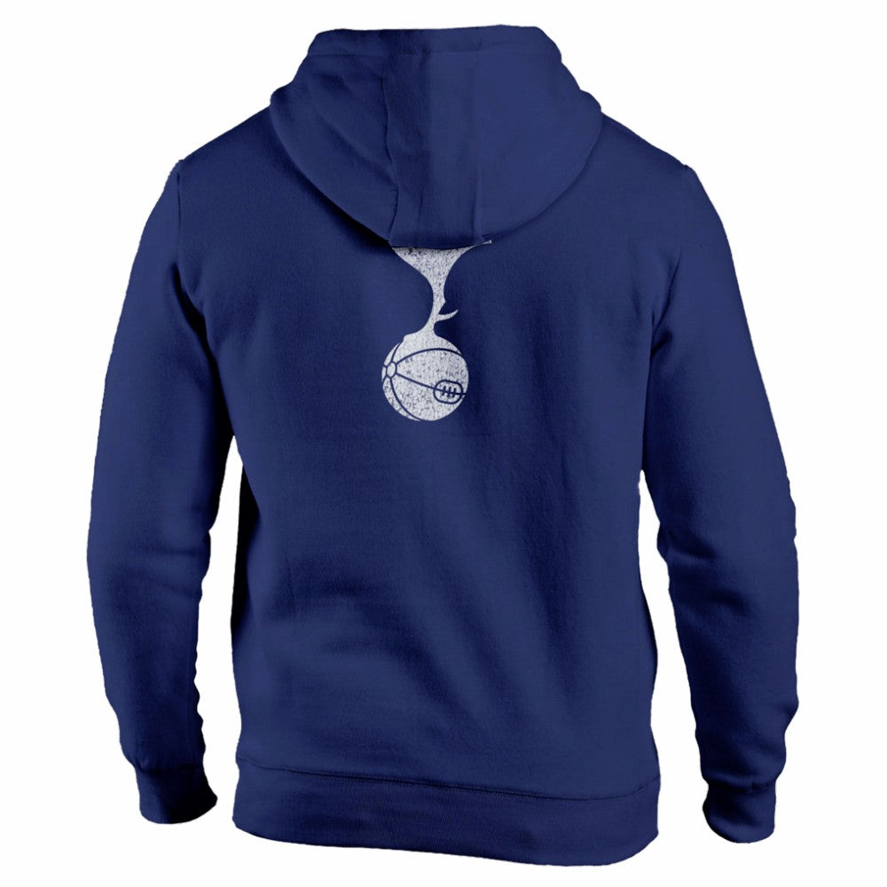 Tottenham Hotspur 1863FC Wordmark Fleece Pullover Hoodie Navy