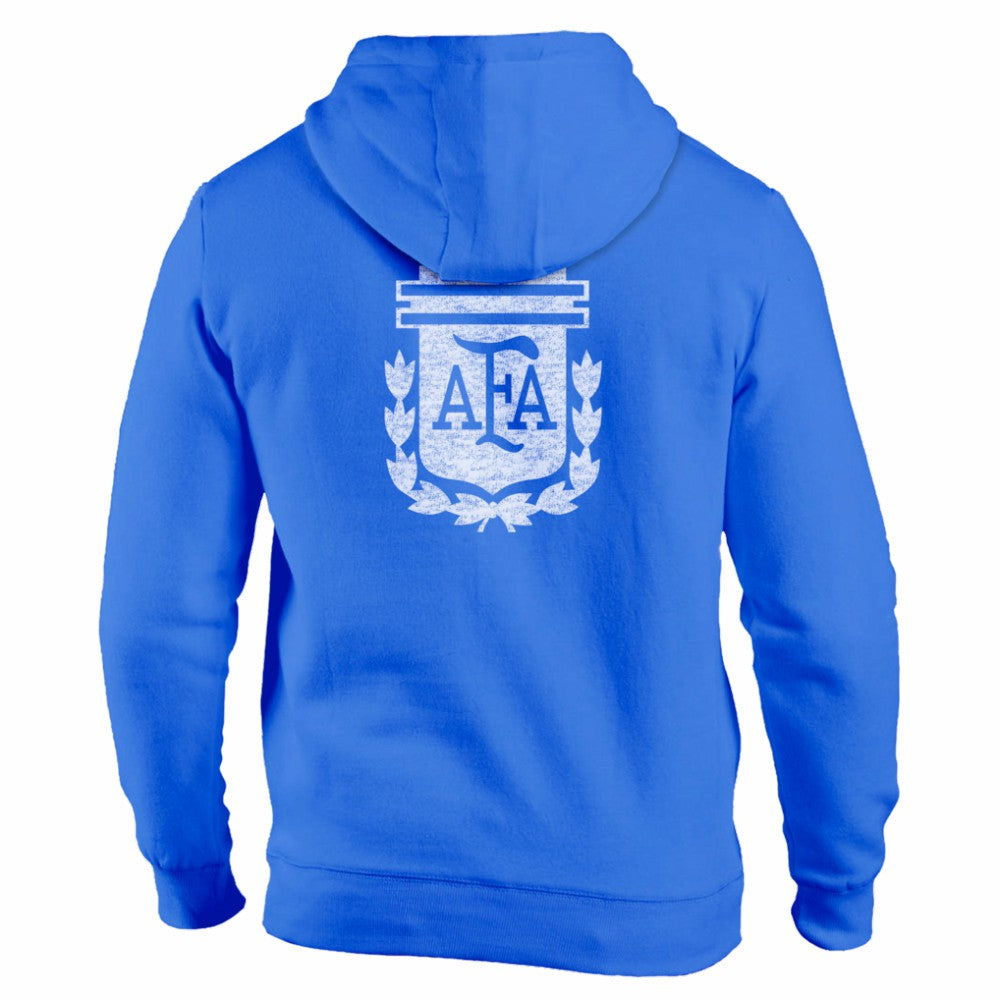 Argentina National Team 1863FC Wordmark Fleece Pullover Hoodie Blue