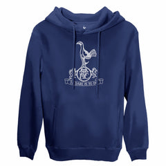 Tottenham Hotspur 1863FC Mono Badge Fleece Pullover Hoodie Navy