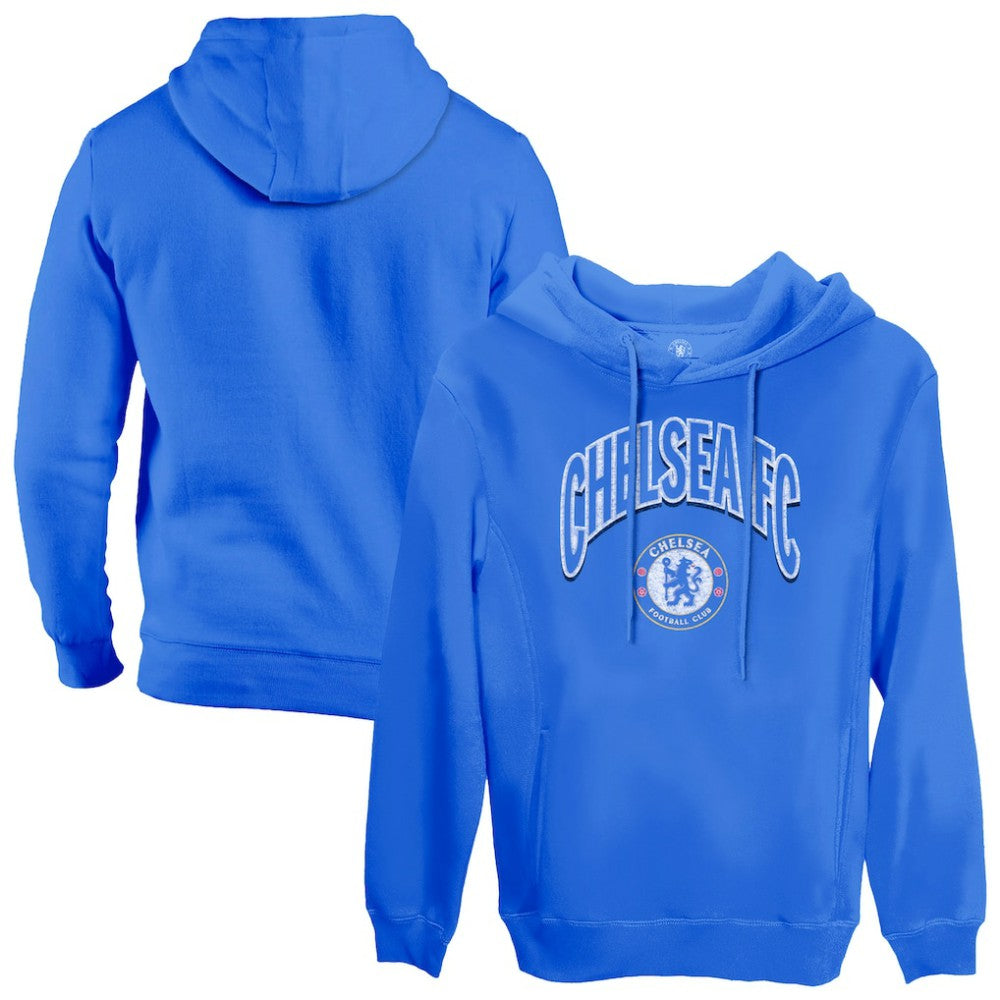 Chelsea 1863FC Retro Wordmark Pullover Hoodie Blue
