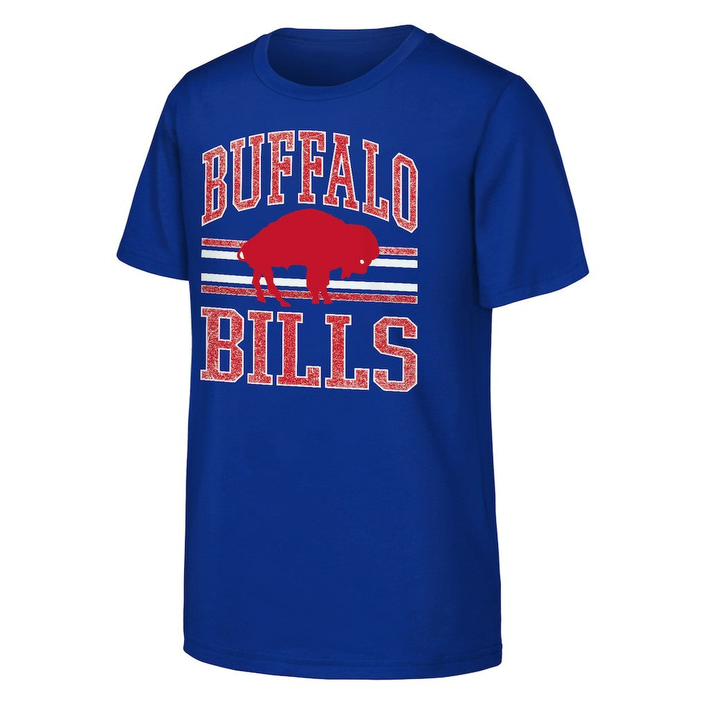 Buffalo Bills Outerstuff Youth Thrift Style T-Shirt - Royal - NFL