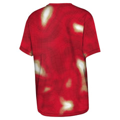 San Francisco 49ers Outerstuff Youth End Zone Dri-Tek T-Shirt - Scarlet - NFL