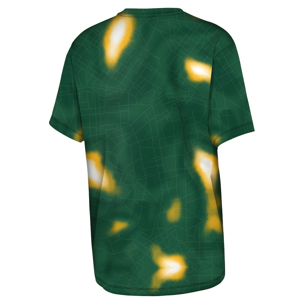 Green Bay Packers Outerstuff Youth End Zone Dri-Tek T-Shirt - Green - NFL