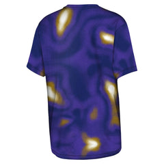 Baltimore Ravens Outerstuff Youth End Zone Dri-Tek T-Shirt - Purple - NFL
