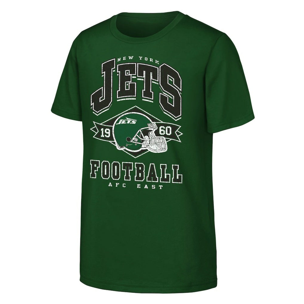 New York Jets Outerstuff Youth Kick Off T-Shirt - Green - NFL