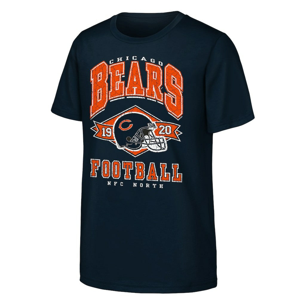 Chicago Bears Outerstuff Youth Kick Off T-Shirt - Navy - NFL