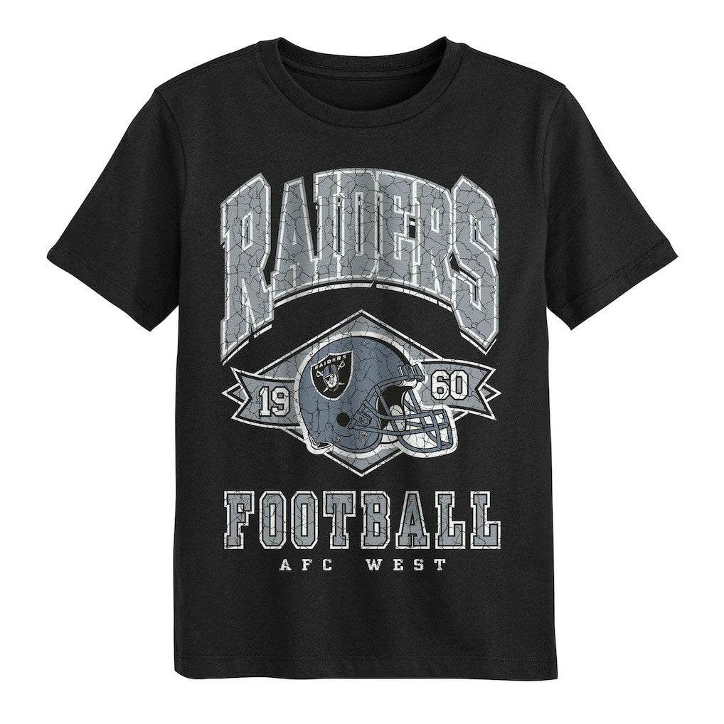 Las Vegas Raiders Outerstuff Preschool Kick Off T-Shirt - Black - NFL
