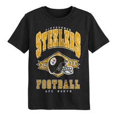 Pittsburgh Steelers Outerstuff Preschool Kick Off T-Shirt - Black - NFL