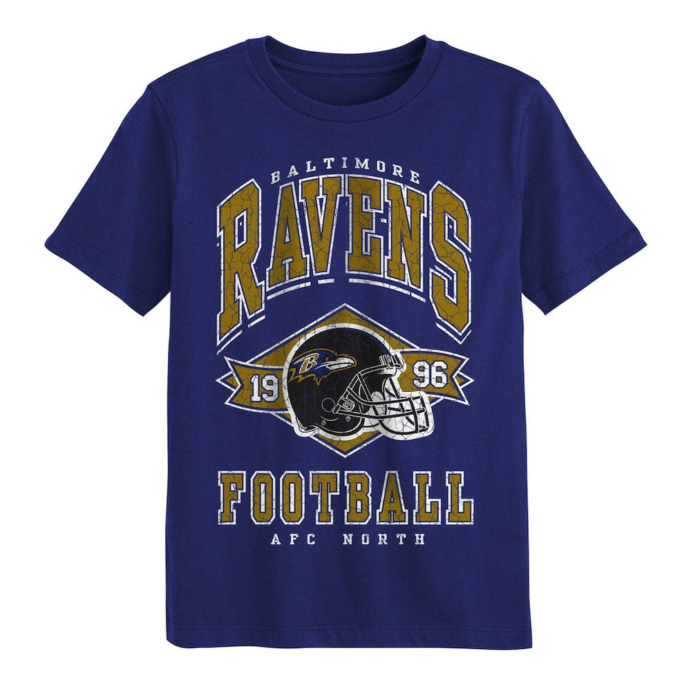 Baltimore Ravens Outerstuff Preschool Kick Off T-Shirt - Purple - NFL