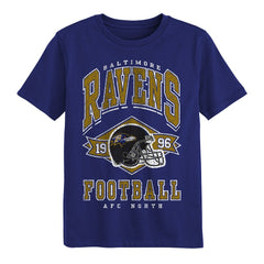 Baltimore Ravens Outerstuff Preschool Kick Off T-Shirt - Purple - NFL