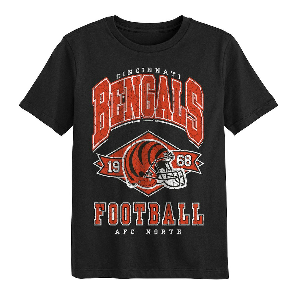 Cincinnati Bengals Outerstuff Preschool Kick Off T-Shirt - Black - NFL