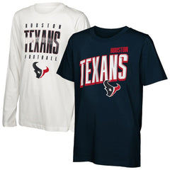Houston Texans Outerstuff Youth The Mix Combo T-Shirt Set - NFL