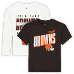 Cleveland Browns Outerstuff Preschool The Mix Combo T-Shirt Set - NFL