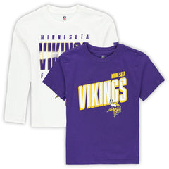 Minnesota Vikings Outerstuff Preschool The Mix Combo T-Shirt Set - NFL