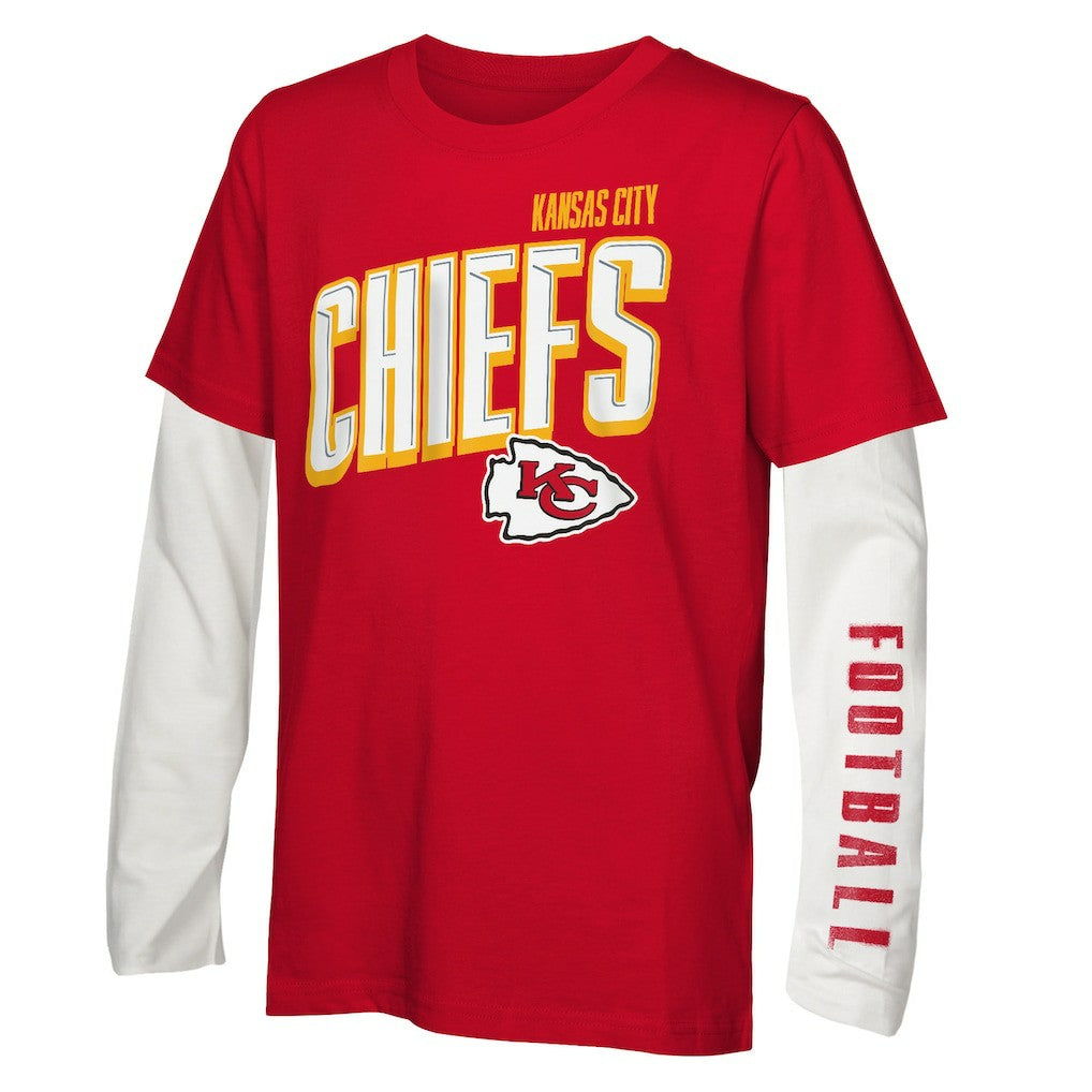 Kansas City Chiefs Outerstuff Preschool The Mix Combo T-Shirt Set - NFL