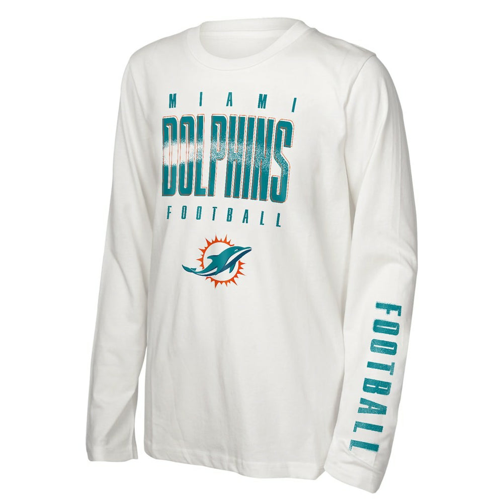 Miami Dolphins Outerstuff Preschool The Mix Combo T-Shirt Set - NFL