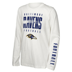 Baltimore Ravens Outerstuff Preschool The Mix Combo T-Shirt Set - NFL
