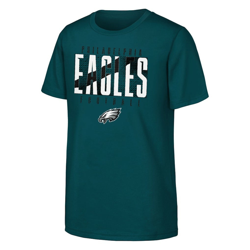 Philadelphia Eagles Outerstuff Youth Posterize T-Shirt - Green - NFL