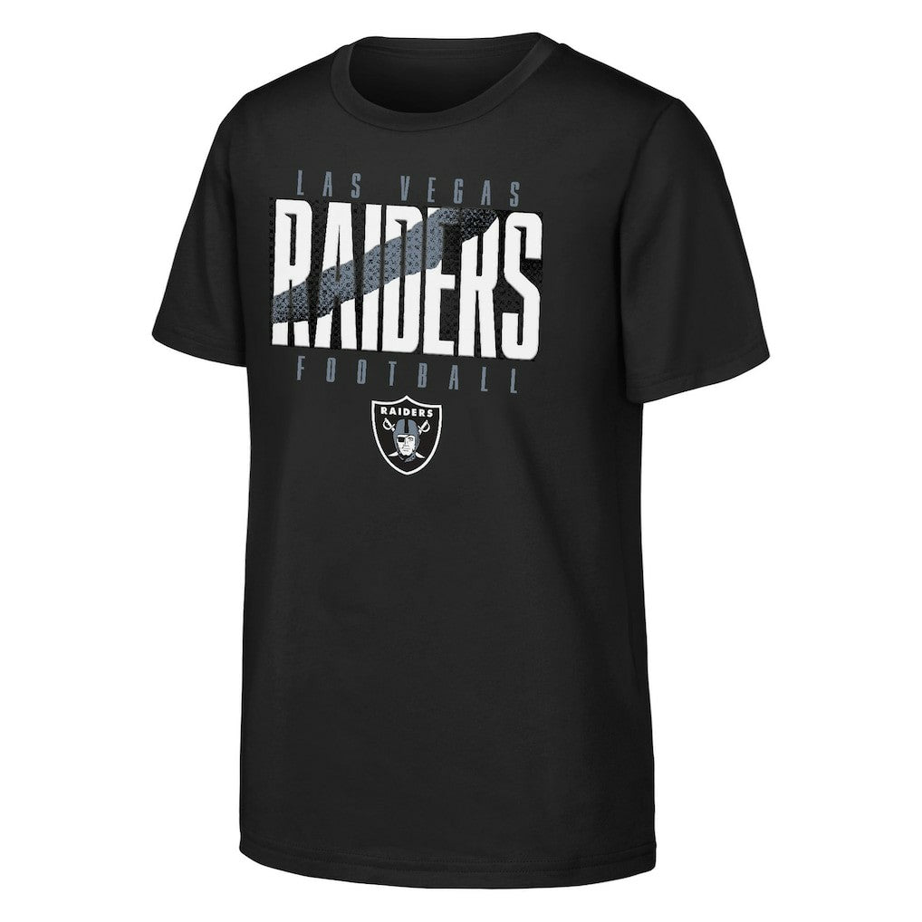 Las Vegas Raiders Outerstuff Youth Posterize T-Shirt - Black - NFL