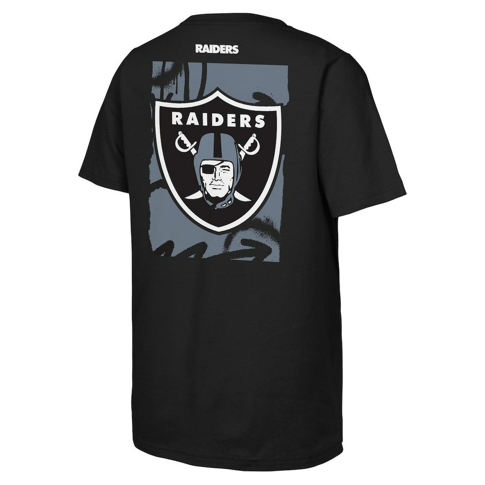 Las Vegas Raiders Outerstuff Youth Posterize T-Shirt - Black - NFL