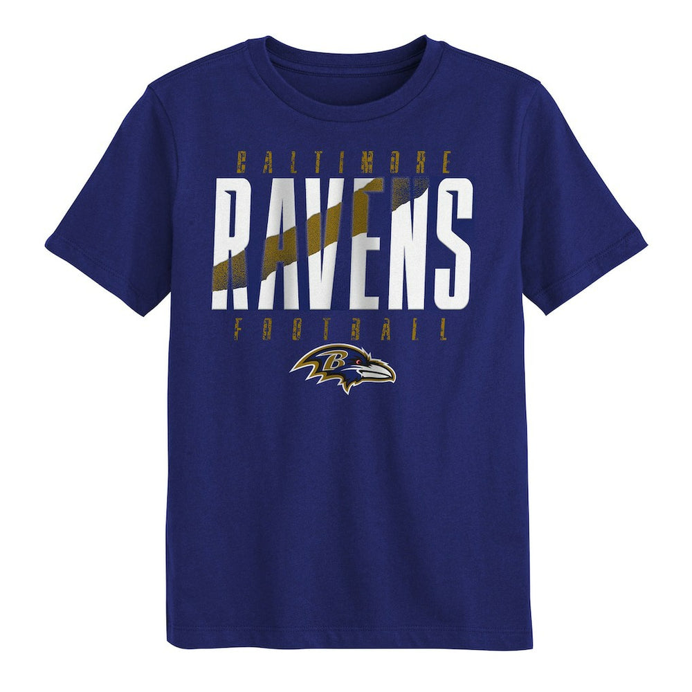 Baltimore Ravens Outerstuff Preschool Posterize T-Shirt - Purple - NFL