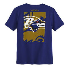 Baltimore Ravens Outerstuff Preschool Posterize T-Shirt - Purple - NFL