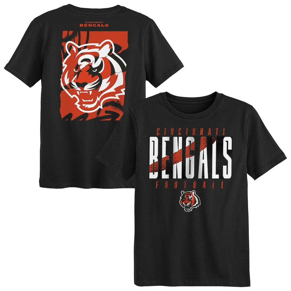 Cincinnati Bengals Outerstuff Preschool Posterize T-Shirt - Black - NFL