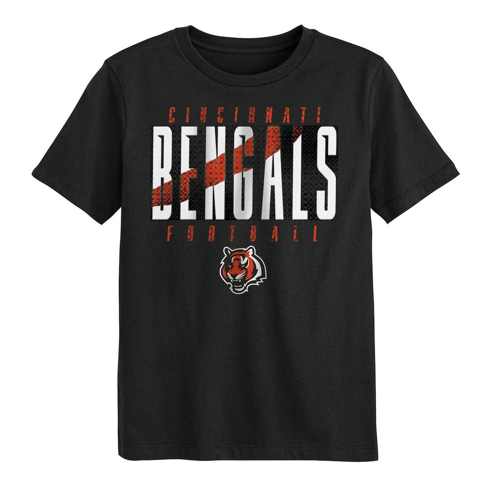 Cincinnati Bengals Outerstuff Preschool Posterize T-Shirt - Black - NFL