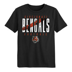 Cincinnati Bengals Outerstuff Preschool Posterize T-Shirt - Black - NFL