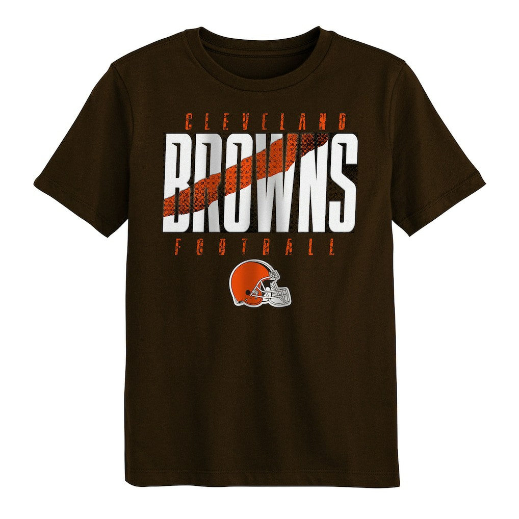 Cleveland Browns Outerstuff Preschool Posterize T-Shirt - Brown - NFL