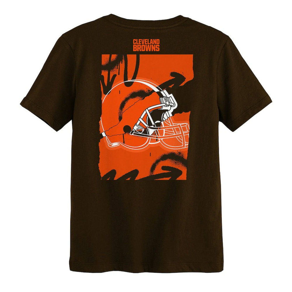 Cleveland Browns Outerstuff Preschool Posterize T-Shirt - Brown - NFL