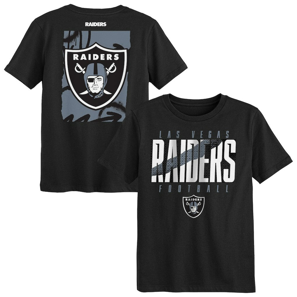 Las Vegas Raiders Outerstuff Preschool Posterize T-Shirt - Black - NFL