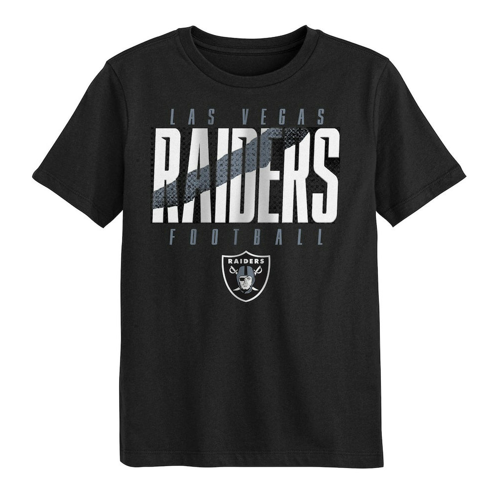 Las Vegas Raiders Outerstuff Preschool Posterize T-Shirt - Black - NFL