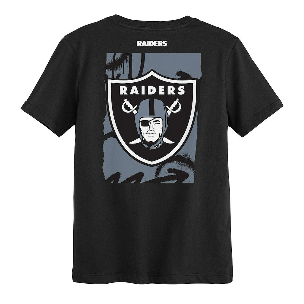 Las Vegas Raiders Outerstuff Preschool Posterize T-Shirt - Black - NFL