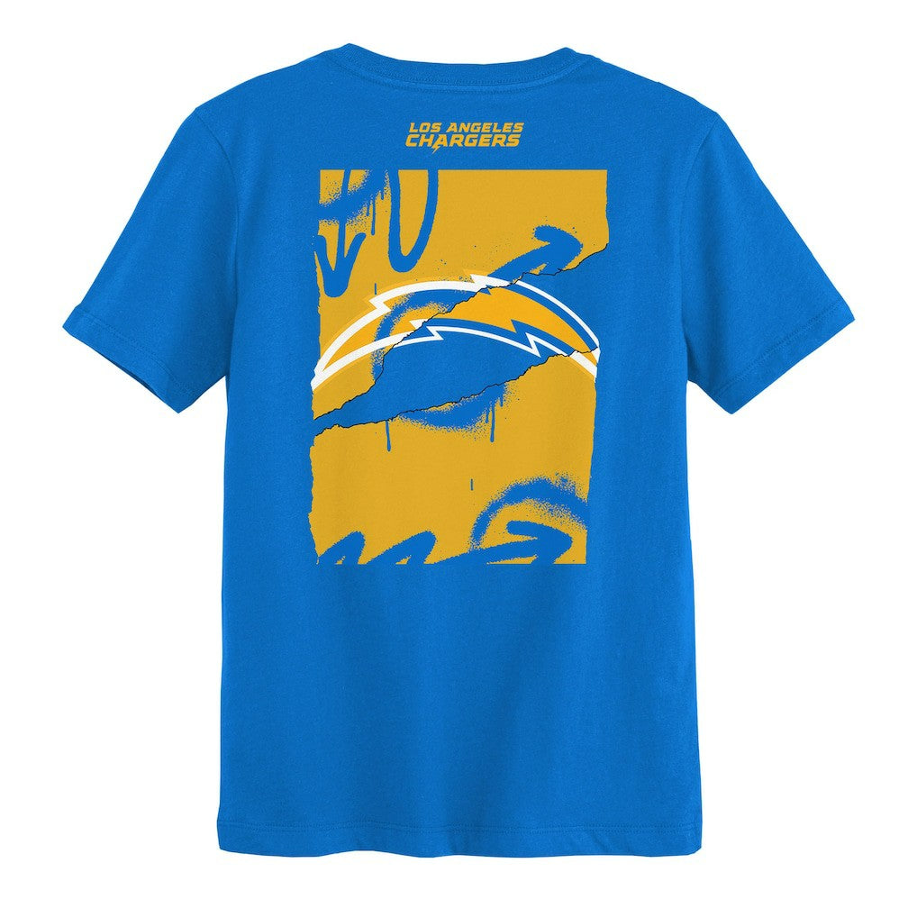 Los Angeles Chargers Outerstuff Preschool Posterize T-Shirt - Powder Blue - NFL