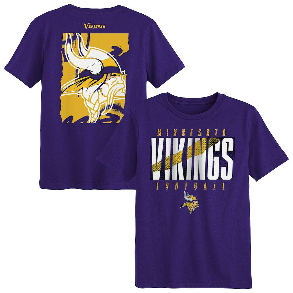 Minnesota Vikings Outerstuff Preschool Posterize T-Shirt - Purple - NFL