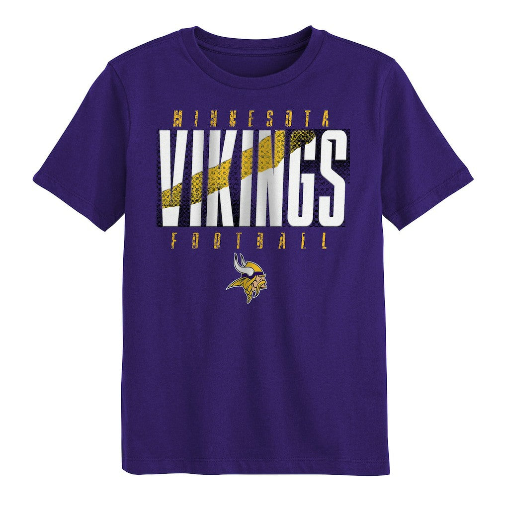 Minnesota Vikings Outerstuff Preschool Posterize T-Shirt - Purple - NFL