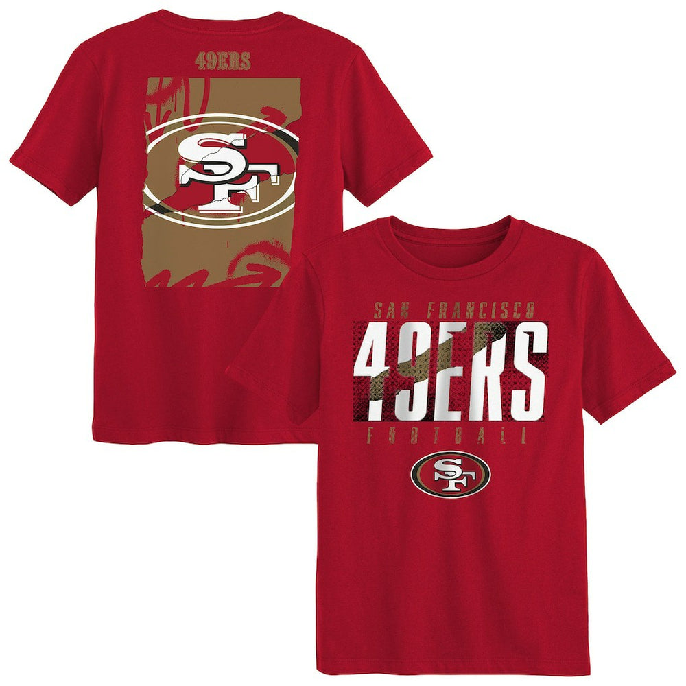 San Francisco 49ers Outerstuff Preschool Posterize T-Shirt - Scarlet - NFL