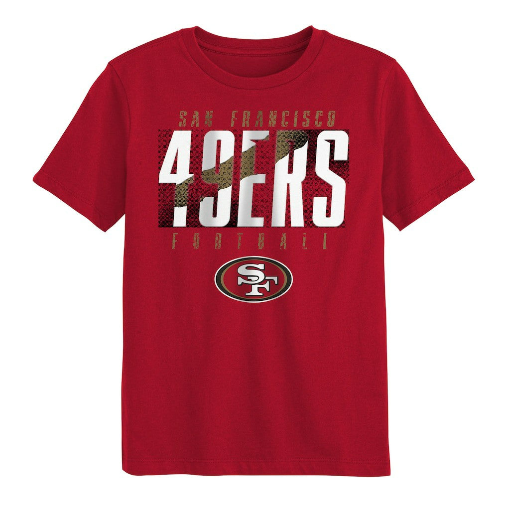 San Francisco 49ers Outerstuff Preschool Posterize T-Shirt - Scarlet - NFL