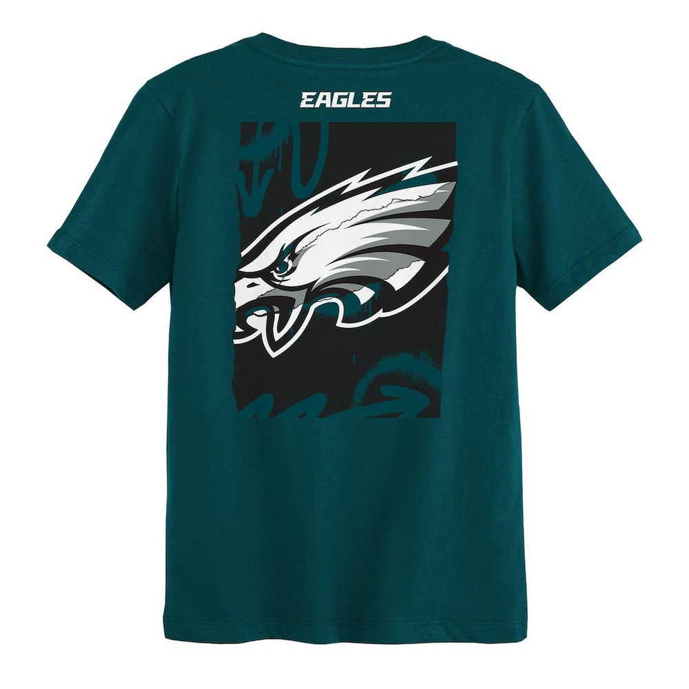 Philadelphia Eagles Outerstuff Preschool Posterize T-Shirt - Midnight Green - NFL