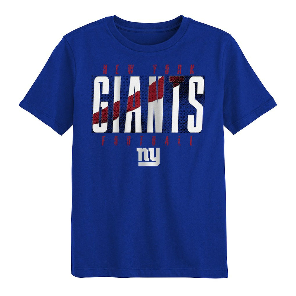 New York Giants Outerstuff Preschool Posterize T-Shirt - Royal - NFL