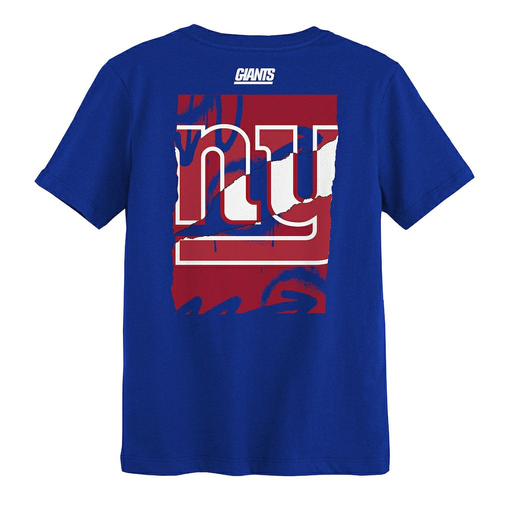 New York Giants Outerstuff Preschool Posterize T-Shirt - Royal - NFL