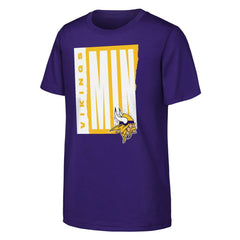 Minnesota Vikings Outerstuff Youth Tear It Up T-Shirt - Purple - NFL